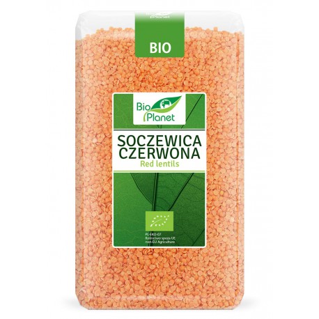 Organiskās sarkanās lēcas BIO PLANET, 1 kg