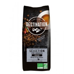 Ekologiškos skrudintos arabikos kavos pupelės Destination, 1 kg