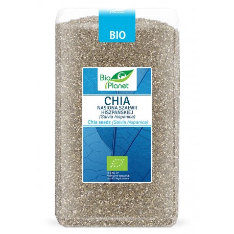 Organic Spanish sage chia seeds (chia) BIO PLANET, 1 kg