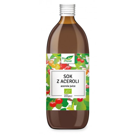 Ekologiškos acerolos sultys BIO PLANET, 500 ml