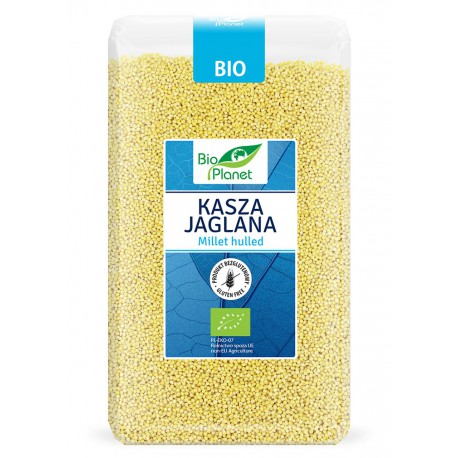 Organic millet groats (millet) gluten-free BIO PLANET, 1 kg