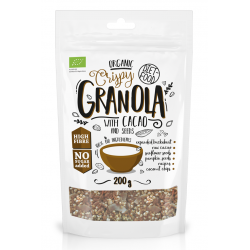Ekologiška granola su kakava DIET FOOD, 200 g