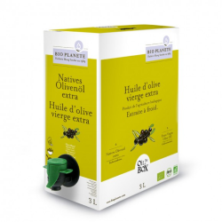 Organiskā neapstrādāta augstākā labuma olīveļļa BIO PLANETE, 3L