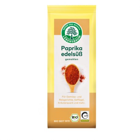 Ekologiška malta saldžioji paprika LEBENSBAUM, 50 g