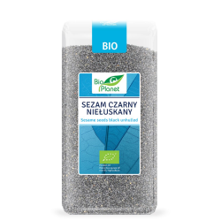 Ekologiškos juodujų sezamų sėklos BIO PLANET, 250 g