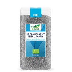 Organic black sesame seeds BIO PLANET, 200 g