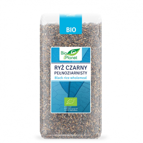 Organiskie pilngraudu melnie rīsi BIO PLANET, 400 g
