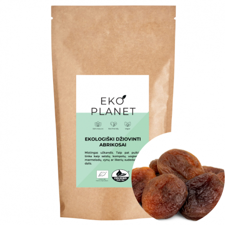 Organic dried apricots EKO PLANET, 700 g