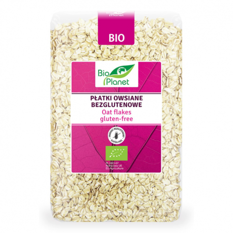 Ekologiški avižiniai dribsniai (be glitimo) BIO PLANET, 1 kg