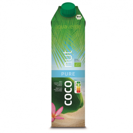 Organic coconut water AQUA VERDE, 1 l