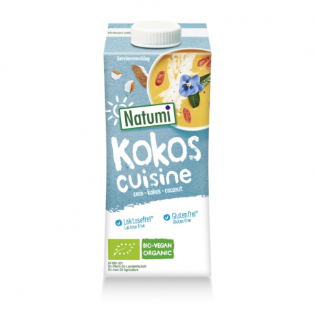 Ekologiška kokosų grietinėlė kulinarijai NATUMI, 200 ml