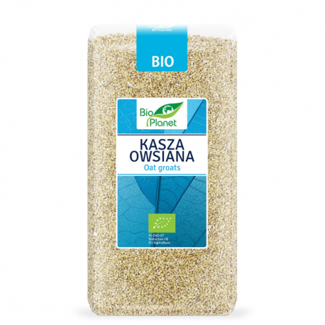 Bioloģiskās sasmalcinātas auzas BIO PLANET, 500 g