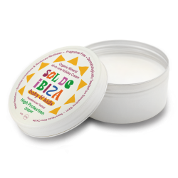 SOL DE IBIZA apsauginis kremas veidui ir kūnui nuo saulės vaikams BABY&KIDS SPF 30, 100 g