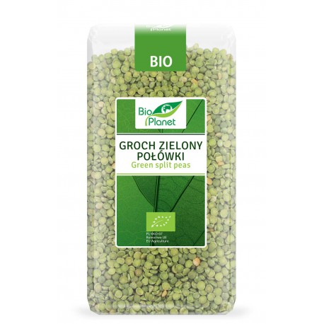 Organic split green peas BIO PLANET, 500 g