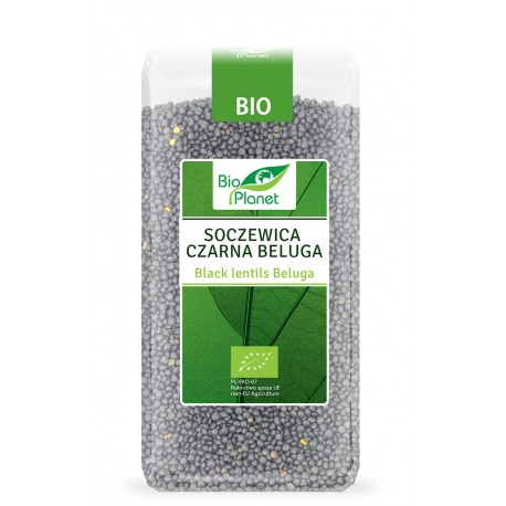 Organic black lentils "Beluga" EKO PLANET, 400 g