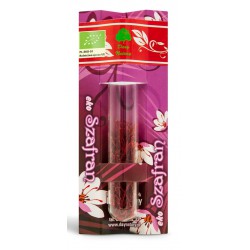 Organic saffron, 0.5 g.