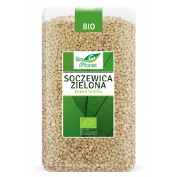 Organic green lentils BIO PLANET, 500 g