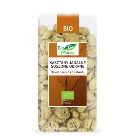 Ekologiški džiovinti kaštonai BIO PLANET, 400 g.