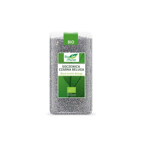 Organic Black Lentils "Beluga" EKO PLANET, 500 g