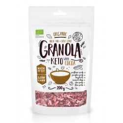 Organiskā granola ar kakao DIĒTA PĀRTIKA, 200 g