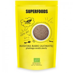 Ekologiškos Balkšvojo gysločio sėklos (Psyllium), BIO PLANET, 250 g.