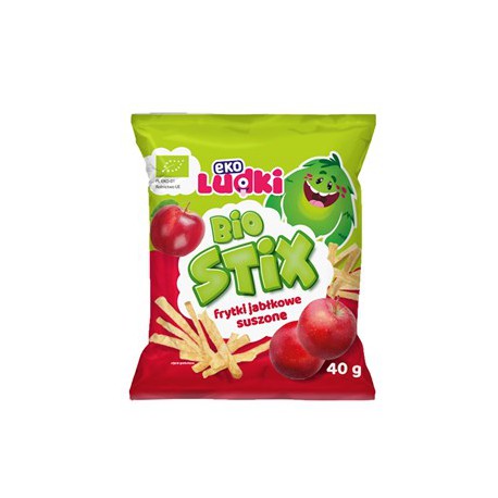 Organic dried apple strips EKO Ludki, 40g.