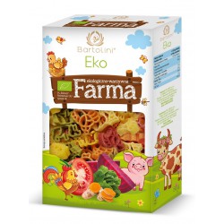 Organic colored vegetable pasta Ferma BARTOLINI, 250 g