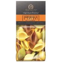 Organic DURUM 5-color shell-shaped pasta BARTOLINI, 300g