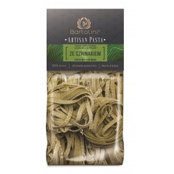 Organic DURUM spinach flour pasta BARTOLINI, 300g