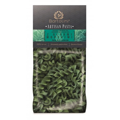 Organic DURUM pasta with sea bass BARTOLINI, 300g