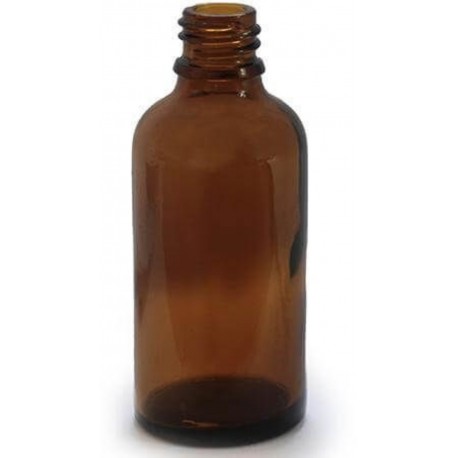 Dark glass bottle 50 ml, 1 pc.