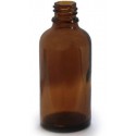 Amber Glass Bottle 50 ml, 1 vnt.