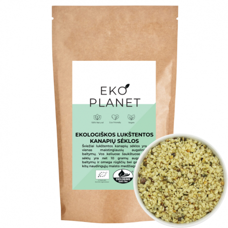 Kanapių sėklos EKO PLANET, 200 g