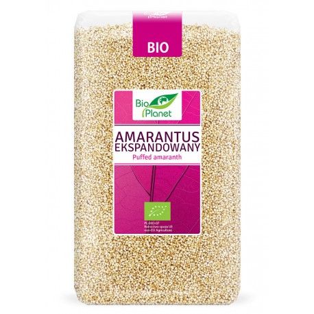 Ekologiškos pūstos burnočio (amaranto) sėklos BIO PLANET, 150 g