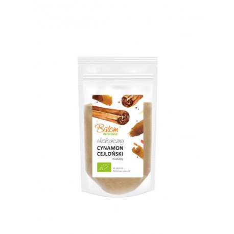 Organic ground Ceylon cinnamon Batom, 125 g