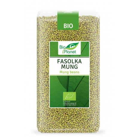 Ekologiškos spindulinės pupuolės Mung BIO PLANET, 500 g