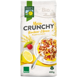 Granola su avietėmis ir citrina Bioland, 400 g