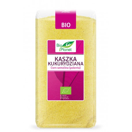 Bioloģiski sasmalcināti kukurūzas putraimi Polenta BIO PLANET, 500 g