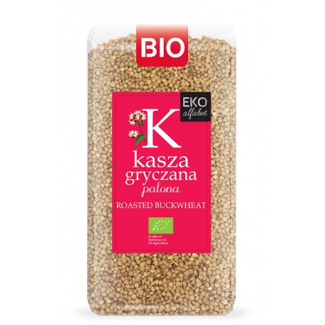 Organic roasted buckwheat BIO PLANET, 1 kg