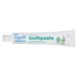 Spearmint and Aloe Vera Kids Toothpaste GREEN PEOPLE, 50 ml