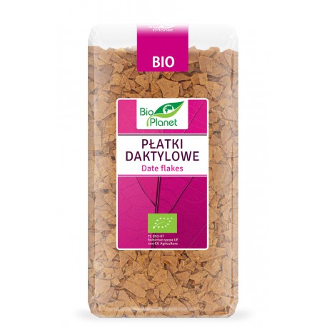 Organiskās dateļu pārslas, BIO PLANET, 300 g.