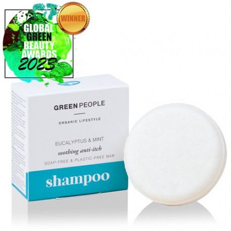 Green People Eucalyptus & Mint Solid Shampoo, 50 g