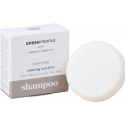 Green People Scent Free Repairing anti-frizz Solid Shampoo Bar, 50 g