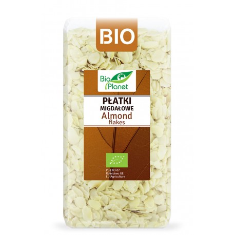 Ekologiškų migdolų drožlės BIO PLANET, 300g