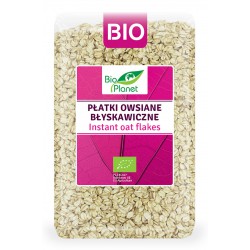 Bioloģiskās auzu pārslas (bez lipekļa) BIO PLANET, 1 kg