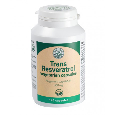 Herbals Trans Resveratrol Capsules 500 mg, 120 pcs.