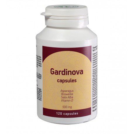 Dietary Supplement GARDINOVA, Herbals, 120 pcs., 500 mg