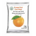 Ajurvedinė apelsinų žievelių veido kaukė "Orange Peel" HERBALS, 20 g