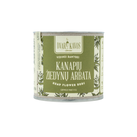 Dvaro Kava Hemp Flower Tea – 15g