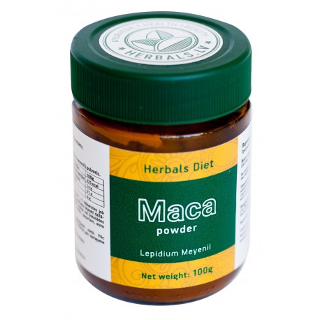 Maca šaknies milteliai, Herbals Diet 100 g